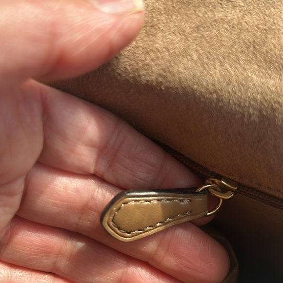 Coach Marlie Top Handle Satchel pebbled leather with Snakeskin detail, EUC - Picture 15 of 17